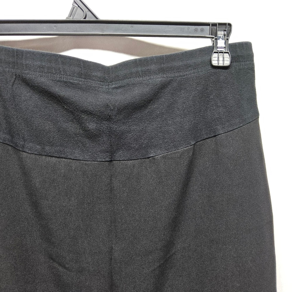 Motherhood‎ Maternity Skirt Women Small Black Pleated Hem Elastic Waist Stretch